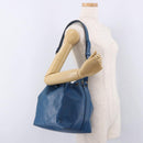 LOUIS VUITTON Epi Petit Noe Shoulder Bag Blue M44105 LV Auth 191993-20