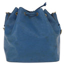 LOUIS VUITTON Epi Petit Noe Shoulder Bag Blue M44105 LV Auth 191993-2