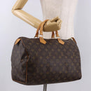 LOUIS VUITTON Monogram Speedy 35 Hand Bag M41524 LV Auth 191994A-21