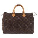 LOUIS VUITTON Monogram Speedy 35 Hand Bag M41524 LV Auth 191994A-13