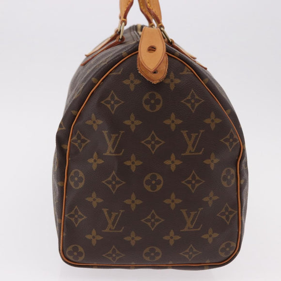 LOUIS VUITTON Monogram Speedy 35 Hand Bag M41524 LV Auth 191994A