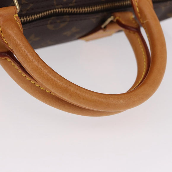 LOUIS VUITTON Monogram Speedy 35 Hand Bag M41524 LV Auth 191994A