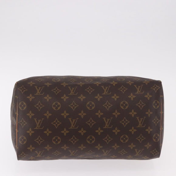 LOUIS VUITTON Monogram Speedy 35 Hand Bag M41524 LV Auth 191994A