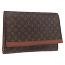 LOUIS VUITTON Monogram Porte envelope Clutch Bag M51801 LV Auth 191996-1
