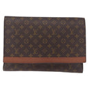 LOUIS VUITTON Monogram Porte envelope Clutch Bag M51801 LV Auth 191996-13