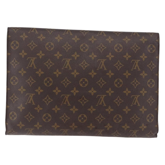 LOUIS VUITTON Monogram Porte envelope Clutch Bag M51801 LV Auth 191996