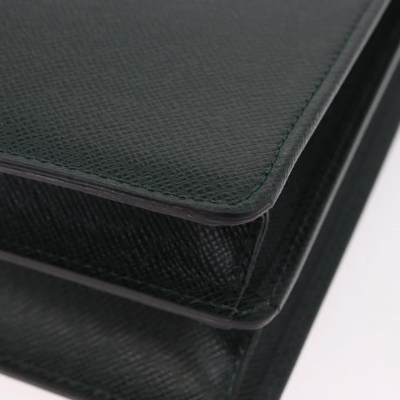 LOUIS VUITTON Taiga Serviette Moskova Business Bag Epicea M30034 LV Auth 191998