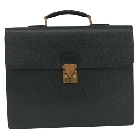 LOUIS VUITTON Taiga Serviette Moskova Business Bag Epicea M30034 LV Auth 191998