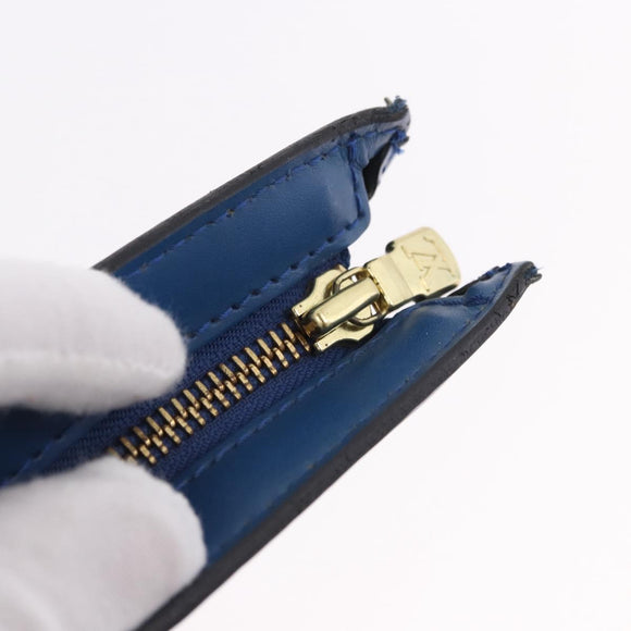 LOUIS VUITTON Epi Saint Jacques Shoulder Bag Blue M52275 LV Auth 191999