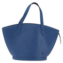 LOUIS VUITTON Epi Saint Jacques Shoulder Bag Blue M52275 LV Auth 191999-13