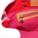 LOUIS VUITTON Monogram Vernis Reade PM Hand Bag Fuchsia Pink M91221 Auth 192000-21