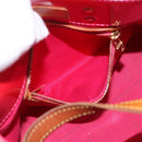 LOUIS VUITTON Monogram Vernis Reade PM Hand Bag Fuchsia Pink M91221 Auth 192000-22