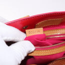 LOUIS VUITTON Monogram Vernis Reade PM Hand Bag Fuchsia Pink M91221 Auth 192000-12