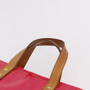 LOUIS VUITTON Monogram Vernis Reade PM Hand Bag Fuchsia Pink M91221 Auth 192000-8