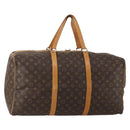LOUIS VUITTON Monogram Sac Souple 55 Boston Bag M41622 LV Auth 192003-1