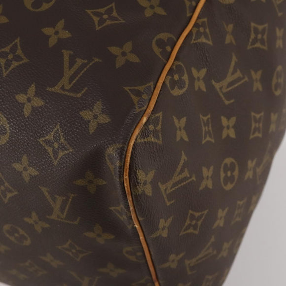 LOUIS VUITTON Monogram Sac Souple 55 Boston Bag M41622 LV Auth 192003