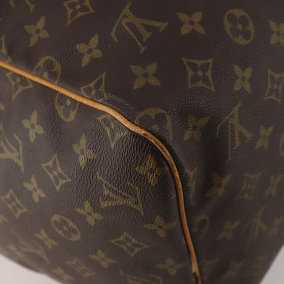 LOUIS VUITTON Monogram Sac Souple 55 Boston Bag M41622 LV Auth 192003
