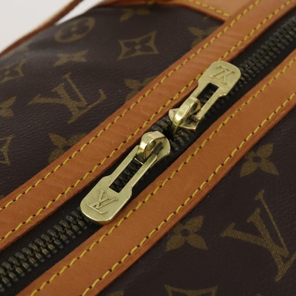 LOUIS VUITTON Monogram Sac Souple 55 Boston Bag M41622 LV Auth 192003