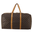 LOUIS VUITTON Monogram Sac Souple 55 Boston Bag M41622 LV Auth 192003-13