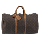LOUIS VUITTON Monogram Keepall 50 Boston Bag M41426 LV Auth 192004-13