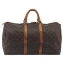 LOUIS VUITTON Monogram Keepall 50 Boston Bag M41426 LV Auth 192004-2