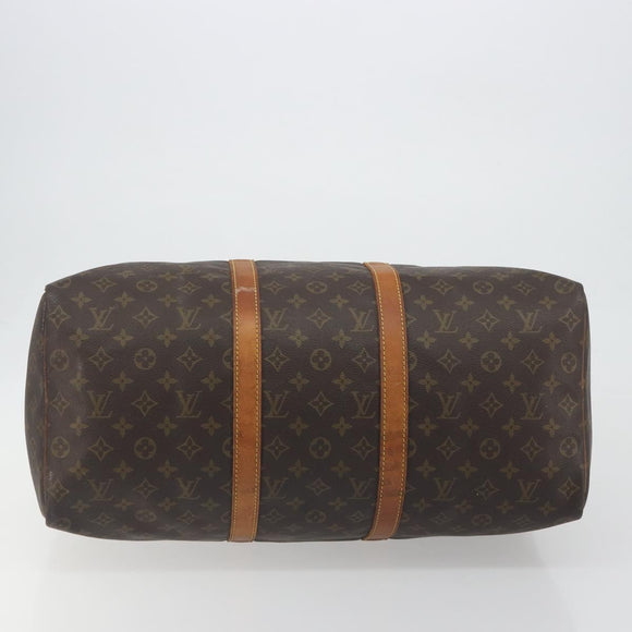 LOUIS VUITTON Monogram Keepall 50 Boston Bag M41426 LV Auth 192004