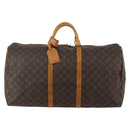 LOUIS VUITTON Monogram Keepall 60 Boston Bag M41422 LV Auth 192005-2