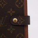 LOUIS VUITTON Monogram Agenda PM Day Planner Cover R20005 LV Auth 192007-18