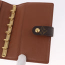 LOUIS VUITTON Monogram Agenda PM Day Planner Cover R20005 LV Auth 192007-21