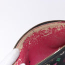 LOUIS VUITTON Monogram Multicolor Pochette Pouch Black M47355 LV Auth 192009-10