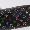 LOUIS VUITTON Monogram Multicolor Pochette Pouch Black M47355 LV Auth 192009-7