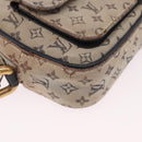 LOUIS VUITTON Monogram Mini Juliet MM Shoulder Bag Blue M92004 LV Auth 192010-8