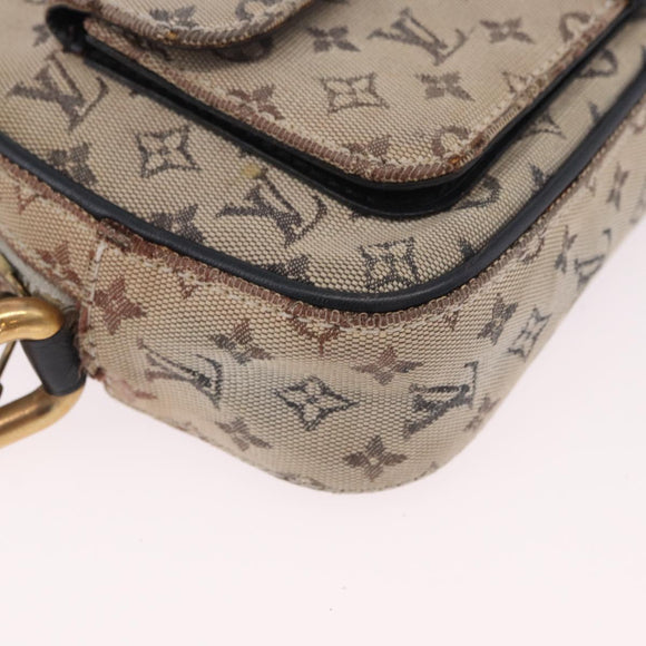 LOUIS VUITTON Monogram Mini Juliet MM Shoulder Bag Blue M92004 LV Auth 192010