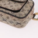 LOUIS VUITTON Monogram Mini Juliet MM Shoulder Bag Blue M92004 LV Auth 192010-15