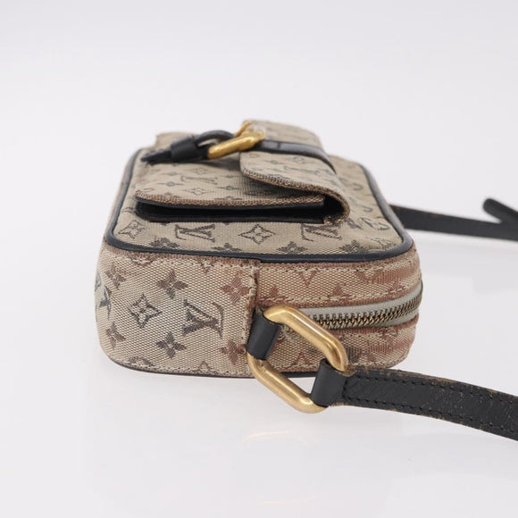 LOUIS VUITTON Monogram Mini Juliet MM Shoulder Bag Blue M92004 LV Auth 192010