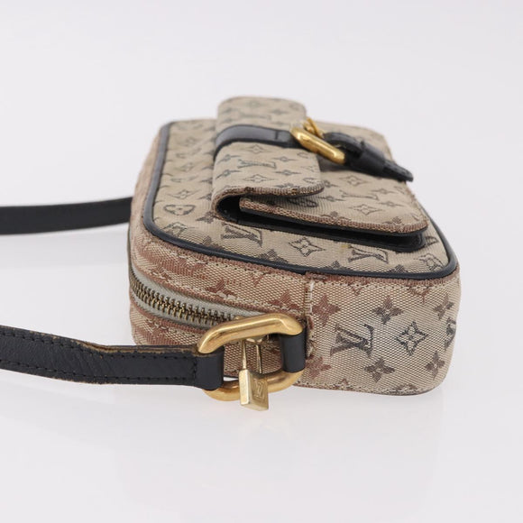 LOUIS VUITTON Monogram Mini Juliet MM Shoulder Bag Blue M92004 LV Auth 192010