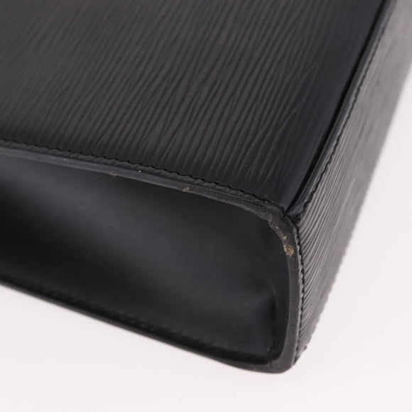 LOUIS VUITTON Epi Malesherbes Hand Bag Black M52372 LV Auth 192011