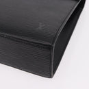 LOUIS VUITTON Epi Malesherbes Hand Bag Black M52372 LV Auth 192011-11