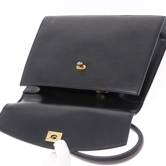LOUIS VUITTON Epi Malesherbes Hand Bag Black M52372 LV Auth 192011