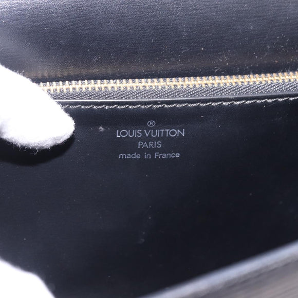 LOUIS VUITTON Epi Malesherbes Hand Bag Black M52372 LV Auth 192011