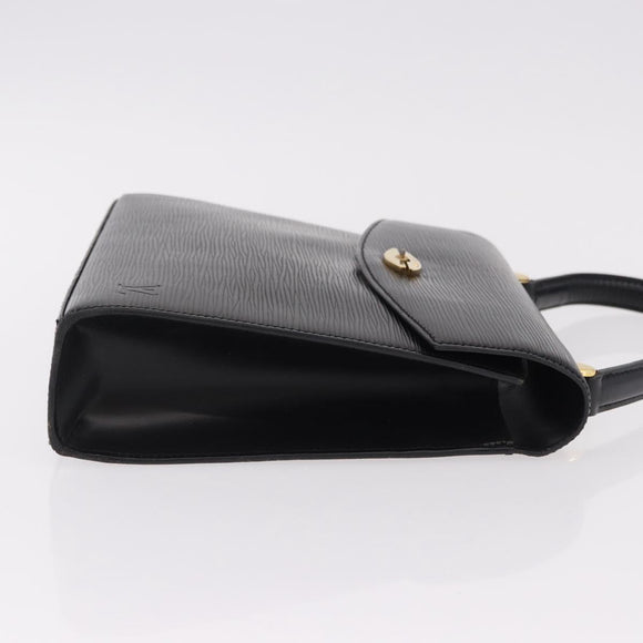 LOUIS VUITTON Epi Malesherbes Hand Bag Black M52372 LV Auth 192011