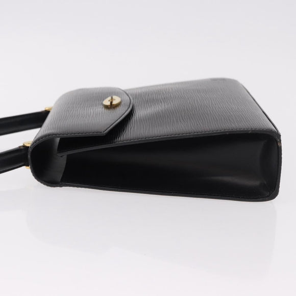 LOUIS VUITTON Epi Malesherbes Hand Bag Black M52372 LV Auth 192011