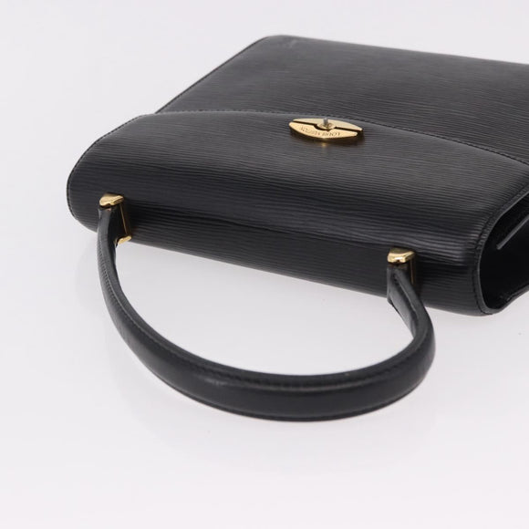 LOUIS VUITTON Epi Malesherbes Hand Bag Black M52372 LV Auth 192011