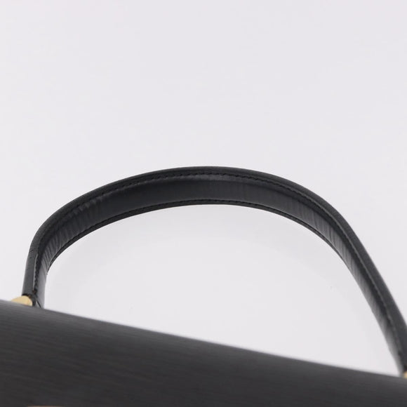 LOUIS VUITTON Epi Malesherbes Hand Bag Black M52372 LV Auth 192011