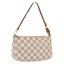 LOUIS VUITTON Damier Azur Pochette Accessoires Pouch N51986 LV Auth 192016-1