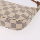 LOUIS VUITTON Damier Azur Pochette Accessoires Pouch N51986 LV Auth 192016-16