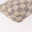 LOUIS VUITTON Damier Azur Pochette Accessoires Pouch N51986 LV Auth 192016-17