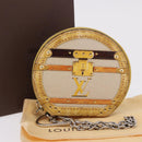 LOUIS VUITTON Transford Monogram Micro Boite Chapo Yellow M52747 Auth 192017A-12