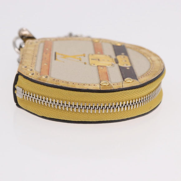 LOUIS VUITTON Transford Monogram Micro Boite Chapo Yellow M52747 Auth 192017A