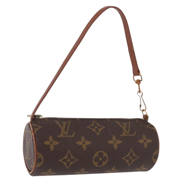 LOUIS VUITTON Monogram Papillon Pouch LV Auth 192019